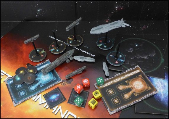 Le mat�riel du jeu Fleet Commander