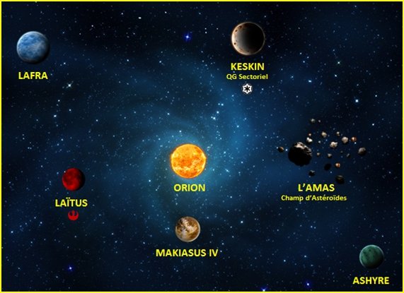 Carte du Secteur Heulwen