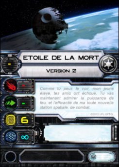 Carte de Statistiques de l'Etoile de la Mort