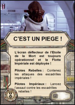 Carte Ev�nement "C'est un pi�ge !"